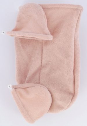 Corps en suédine pour bébé de 50cm