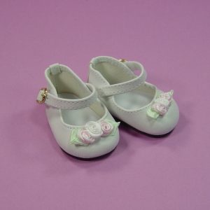 Ballerines avec bride et petites roses