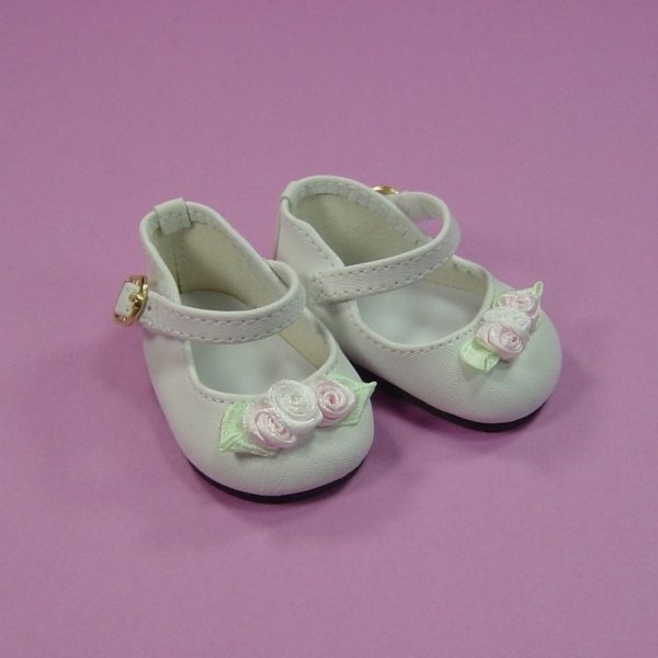 Ballerines avec bride et petites roses