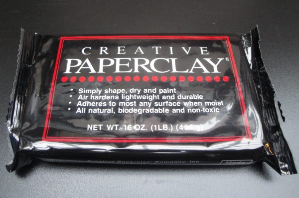 Pâte à modeler Paperclay blanc