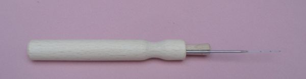Manche en bois pour aiguilles standard – Image 2