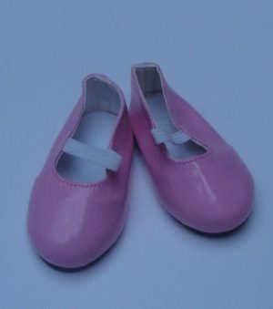 Chaussure rose avec élastique