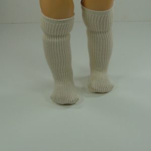 Chaussette longue en coton