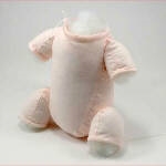 Corps en coton 3/4 pour bébé 43/45cm