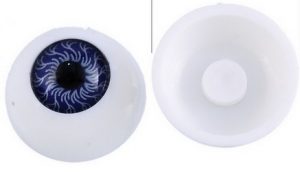 Yeux bleu violet 20mm bis