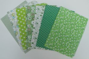 Lot de 7 coupons tissus patchwork 50cm/50cm