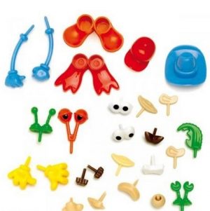 Glorex Lot de 26 pièces en plastique