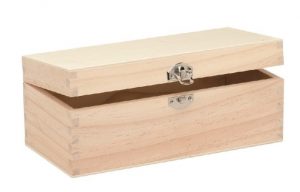Boite en bois 23x11x9cm