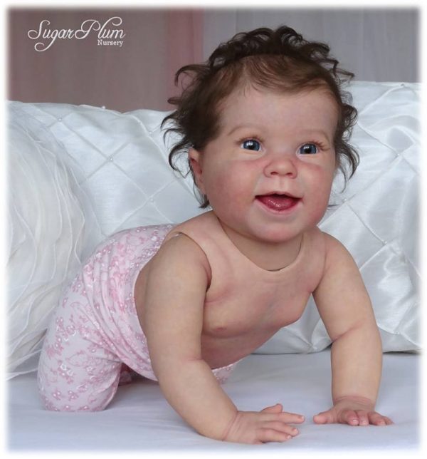 Kenzie avec torso et corps en suédine avec 1kg de billes de verre – Image 2