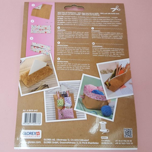 Kit liège boutons ruban Lili Rose – Image 2