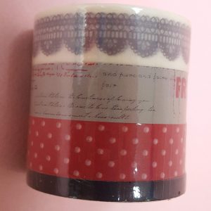Lot 3 rouleaux autocollants en papier de riz Folia