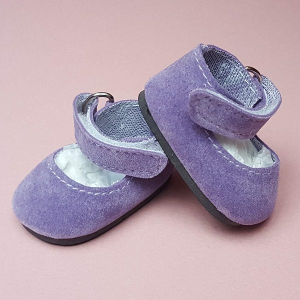 Chaussures en suédine unies – Image 2
