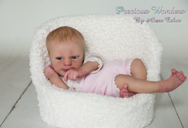 Aspen  Realborn sans corps avec 1kg de billes de verre – Image 9