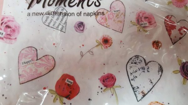 Paquet de 16 serviettes de 33x33cm en papier pour décopatch – Image 2