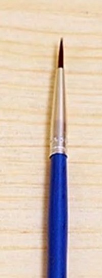 Pinceau liner bleu