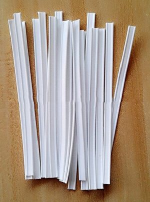 Lot de 10 bandes pour nez de masque en tissu COVID19