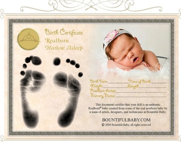 Realborn  Harlow Sleeping sans corps – Image 7