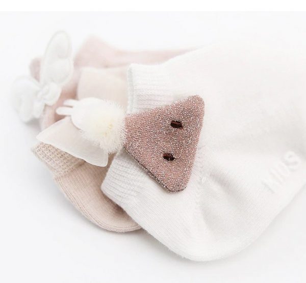 Chaussette coton pour pour poupon bébé Reborn 50/60cm – Image 2