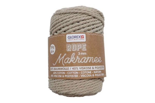 Rouleau de macramé 3mm de diamètre pour tissage et bricolage – Image 4
