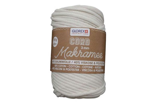 Rouleau de macramé 5mm de diamètre pour tissage et bricolage – Image 2