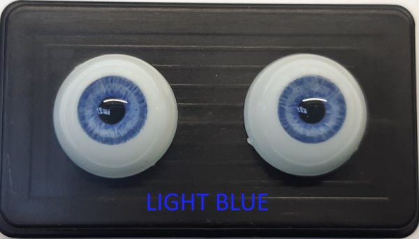 Glastic realistic Eyes Light Blue