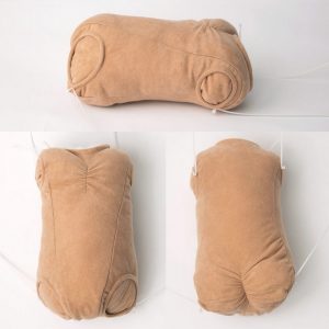 Corps en suédine couleur beige foncé pour bébé de 47/48cm