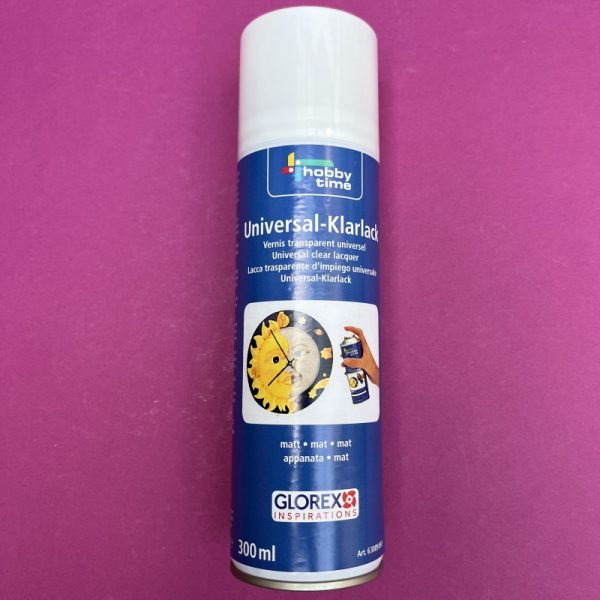 Vernis universel en spray mat de 300ml