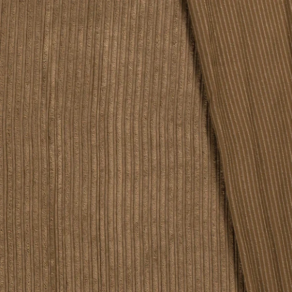 Velours Côtelé 4.5w tissu Unicolore Vert kaki – Image 2