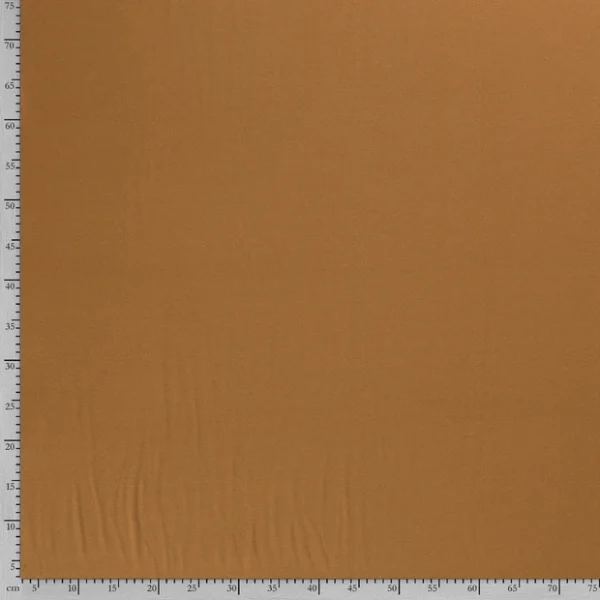 Velours tissu Unicolore Camel 1 Mètre – Image 2